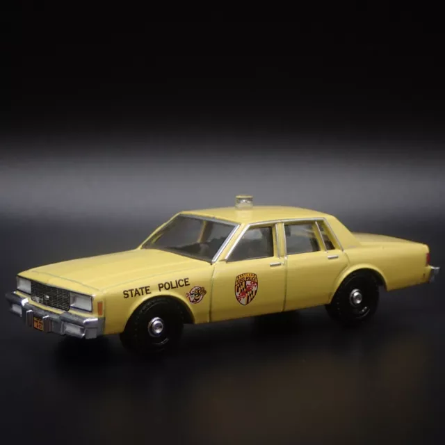 1983 Chevy Chevrolet Impala Maryland State Police 1/64 Scale Diecast Model Car