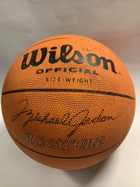 VINTAGE MICHAEL JORDAN Signature Mini Wilson Basketball - Used in Fair ...