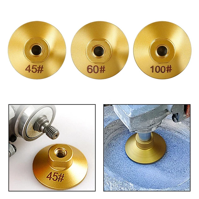 Lot De 10 Disques De Meulage Métal Pour Meuleuse D'Angle - 10,4 Cm, Alésage 6,35 Mm - Nettoyage, Décapage, Ébavurage - 13