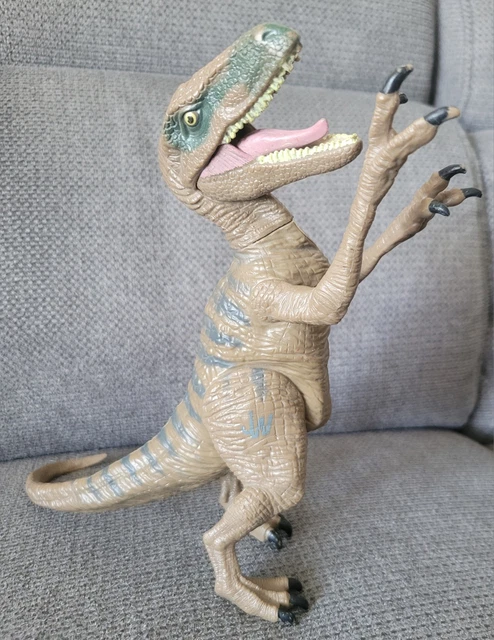 JURASSIC WORLD VELOCIRAPTOR DELTA dinosaure Hasbro Raptor Figurine 2015 ...