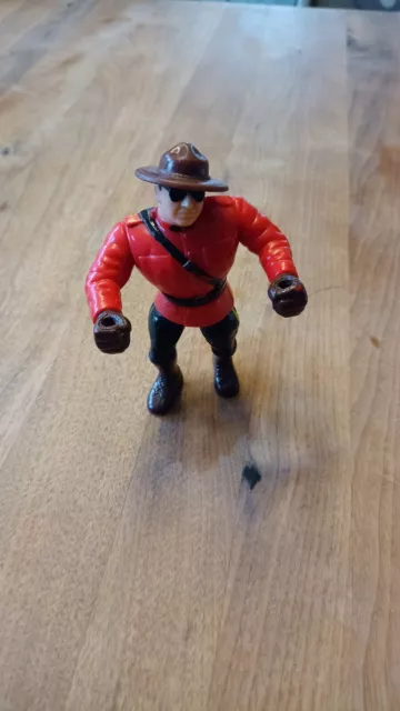 WWE WWF Action Figur The Mountie # ohne Schocker # Hasbro