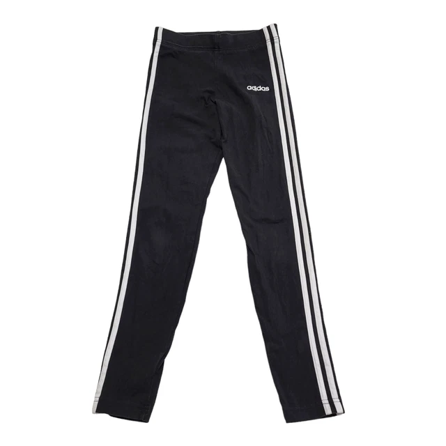 Adidas tuta skinny fondo nero UK ETÀ 13-14 W26 L27 F288