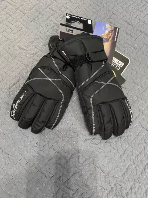 Womens Salomon Fantasy Ski Gloves Size Small