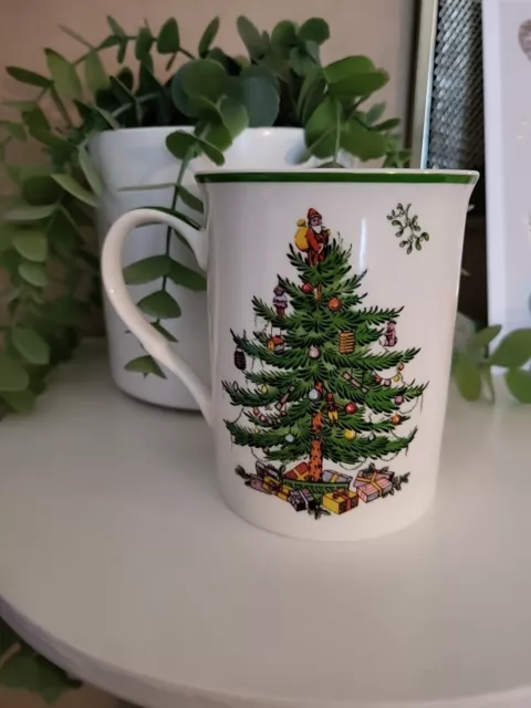 Spode Christmas Tree Mug Festive Coffee Tea Hot Chocolate Gift