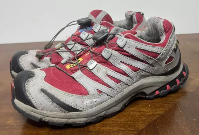 smog Articulation Nervesammenbrud SALOMON GORE-TEX XCR Mens Running Shoes Gray/Red US 7 $29.99 - PicClick