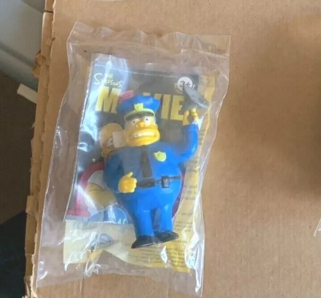 2007 Burger King Simpsons The Movie Police Chief Wiggum