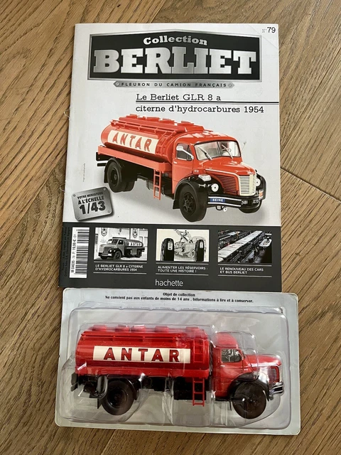 COLLECTION BERLIET 1/43 HACHETTE IXO N°89 Berliet GLR 8 M3 Transport