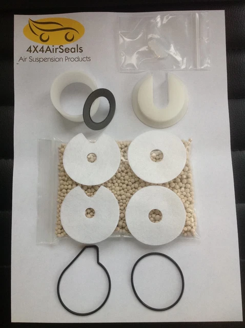 thumbnail image 2 of Fix Your VW Touareg Air Ride: WABCO Compressor Rebuild Kit (Piston Seal & Dryer Filter) 2 of 4