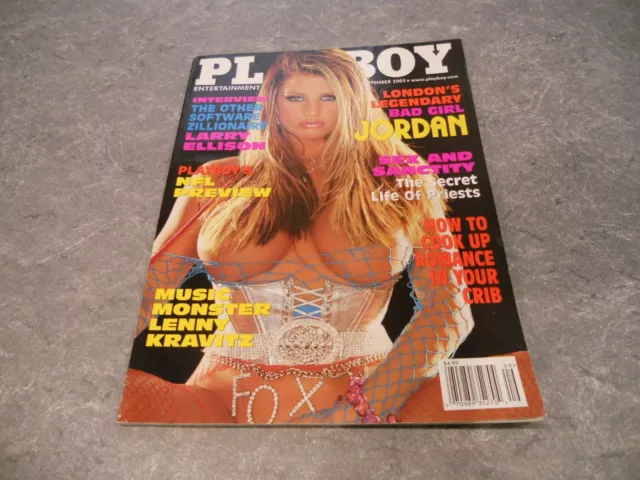 PLAYBOY SEPTEMBER 2002 Jordon London's Bad Girl Shallan Meiers Elke Jeinsen