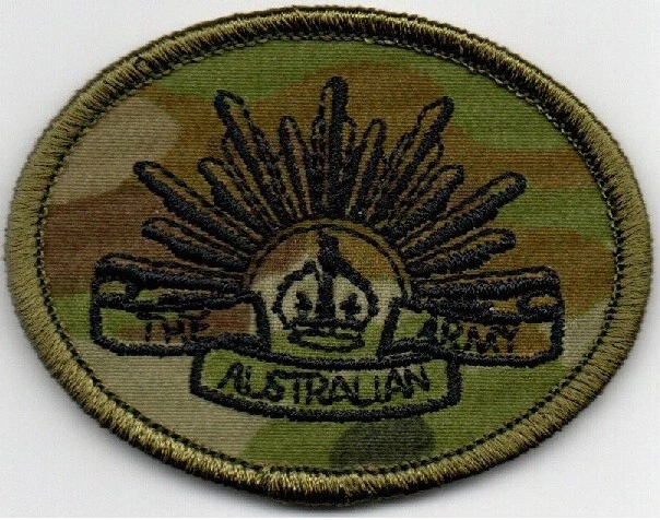 ARMY AUSTRALIAN AMCU Multicam Rising Sun Biscuit Patch FREE POST 📩 $14. ...