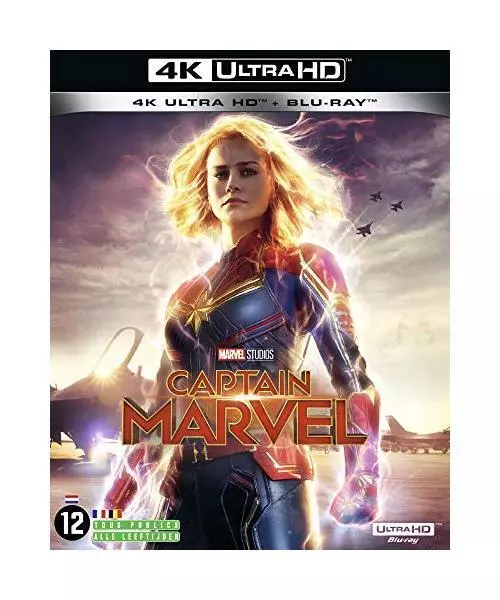 Captain marvel 4k ultra hd [Blu-ray] [FR Import], Larson, Brie