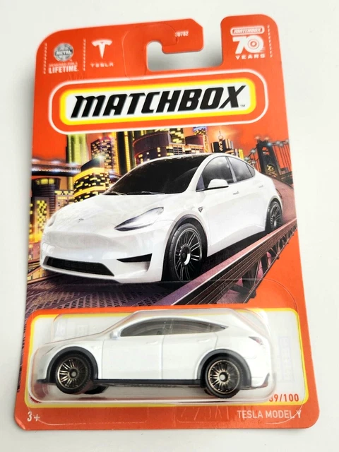 MATCHBOX TESLA MODEL Y White 89 2023 Basic 9 99 PicClick