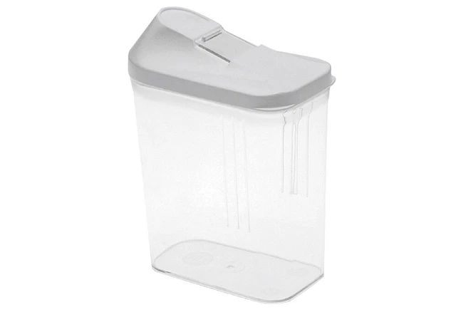 KEEEPER Vorratsdose Schüttdose 0,75 l 10x5,5x17cm weiß   144403