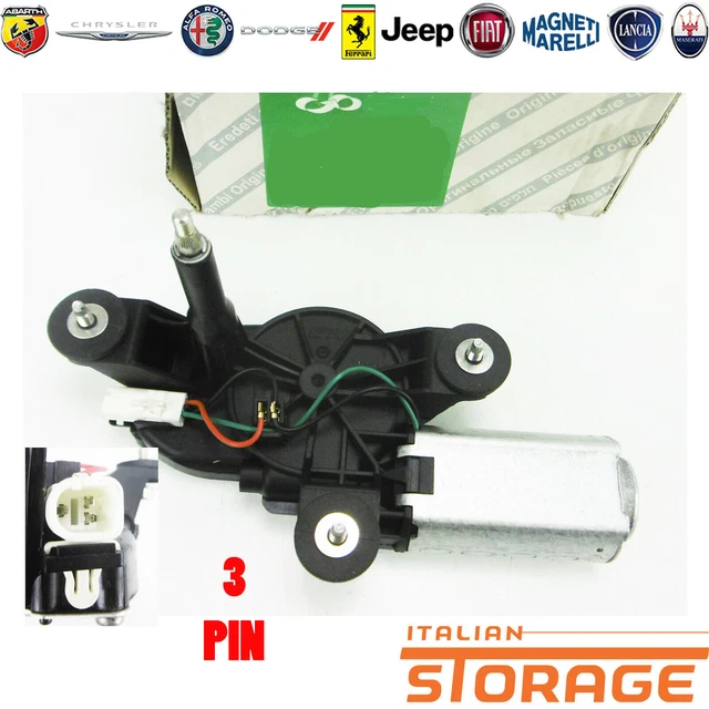 VALEO 582617 Moteur D'Essuie-Glace Arrière - Compatible Fiat Grande Punto, Punto, Fiorino
