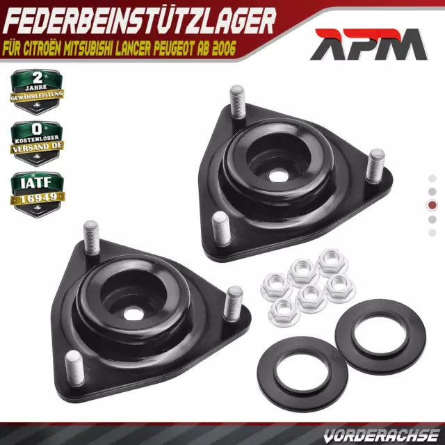 2x Palier de Jambe Avant pour Citroën Mitsubishi Lancer Peugeot 2006