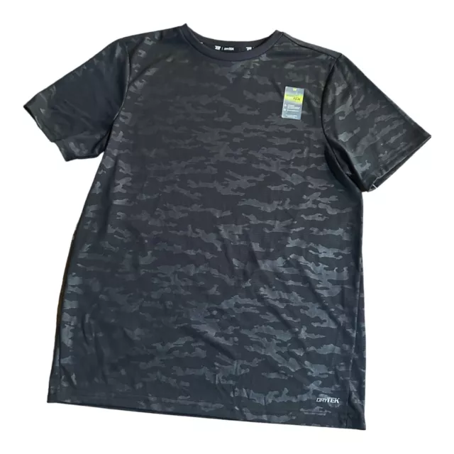 Tek Gear Youth XL (18/20) Black Shirt Dry Tek