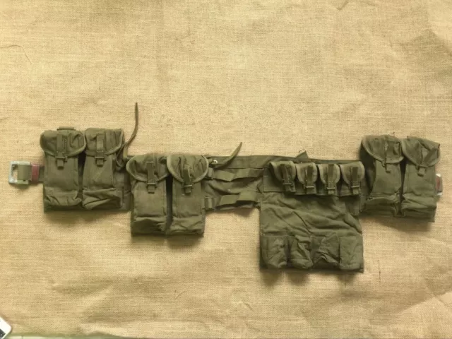 COLLECTION VIETNAM WAR Era Chinese Army Type 63 Pouch Chest-Rig ...