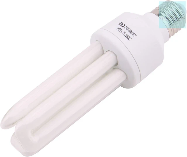 AIICIOO Birds UVB Lamp Light Kit- Cage Lighting Bulb 2.4% uvb Output for Parrots