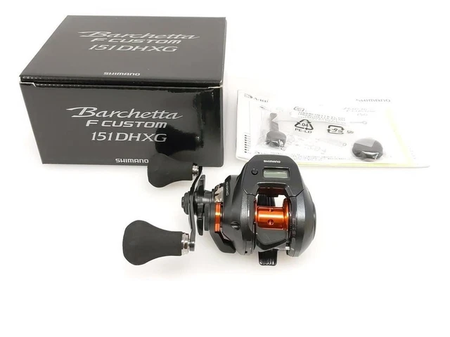 SHIMANO 25 BARCHETTA F-Custom 150DHXG Baitcasting Reel Fishing