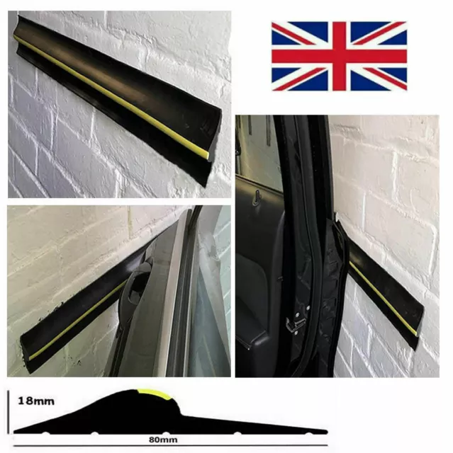 Garage Car Door Protector HEAVY DUTY RUBBER Wall Bumper Guard Safety Strip