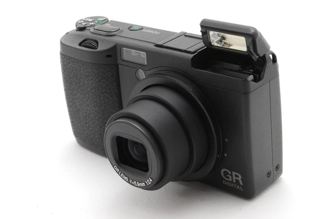 【MINT in Box】 Ricoh GR Digital 8.1MP Black Compact Digital Camera From JAPAN 3