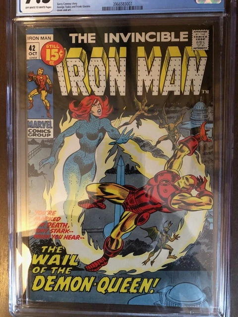 The Invincible Iron Man #42, Oct. 1971. Marvel Comics, CGC Grade 7.5 VF- 2