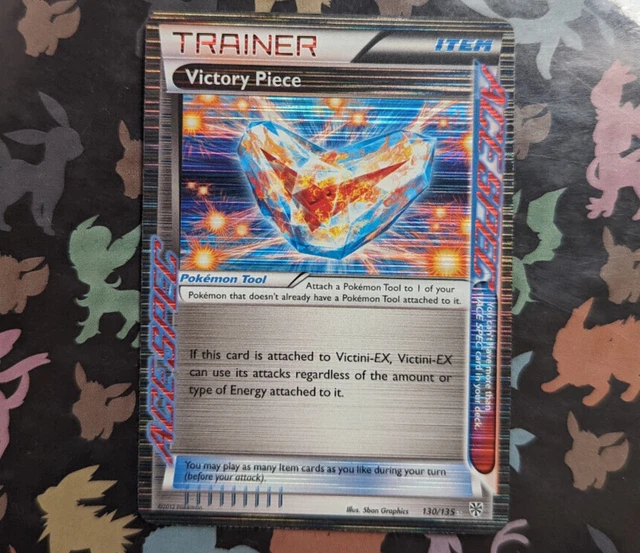 VICTORY PIECE 130/135 Ace Spec Ultra Rare Plasma Storm Pokemon Card NM/Exc  EUR 5,56 - PicClick IT