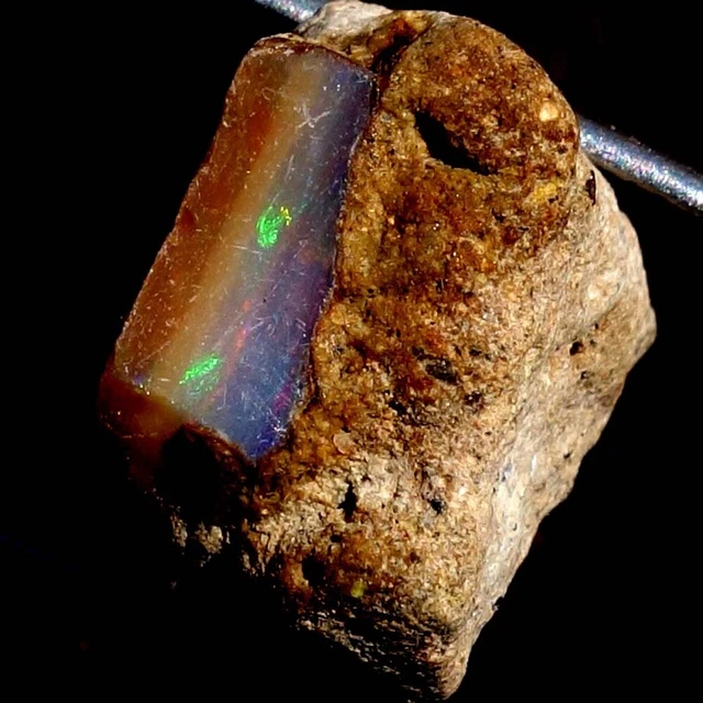 13.05 Cts Huge 100% Natural Ethiopian Welo Fire Opal 15x17x12 Rough Loose Gems