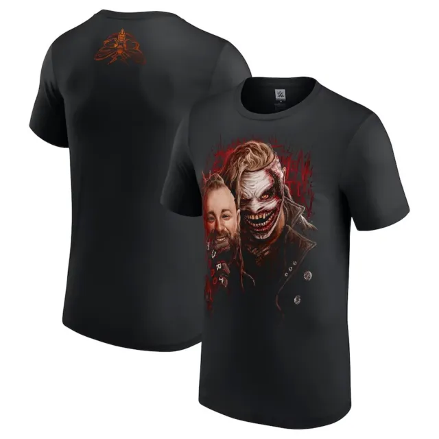 Mens Fanatics The Fiend Bray Wyatt Moth T-Shirt WWE Officially Licensed  Gear XL 
