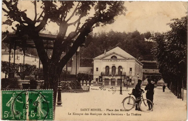 CPA Saint Mihiel-Place des Moines-Le Théátre (184053)