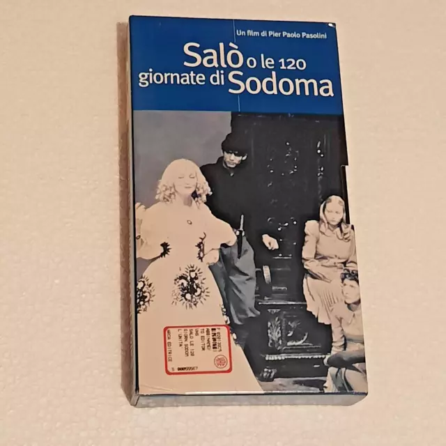 Salo' O Le 120 Giornate Di Sodoma Di P. P. Pasolini Vhs 1975 L'unita'  Editorial