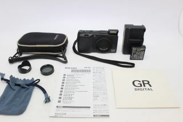 【 MINT 】 RICOH GR II 10.1 MP Digital Compact Camera From JAPAN