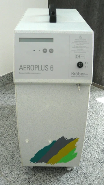 Kroeber O2 OXYGEN DEVICE OXYGEN concentrator Kröber Aeroplus 6-D £411.69 - PicClick UK