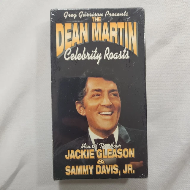 THE DEAN MARTIN Celebrity Roasts (VHS) Jackie Gleason, Sammy Davis, JR