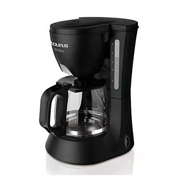 Cafetière goutte à goutte noire 550W - Machine a café maison et bureau