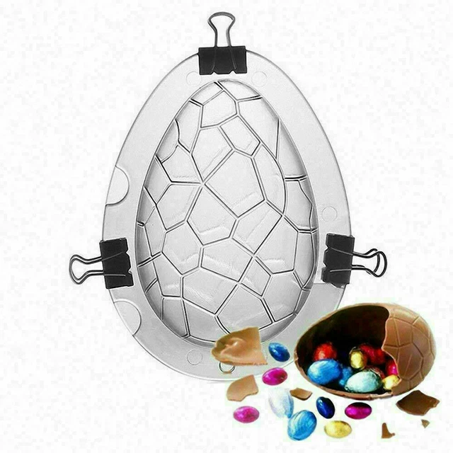 JUMBO CHOCOLATE EASTER Egg Mould Kids Craft Baking Moulds Eggs Shape