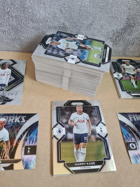 91x Panini Prizm Premier League 22/23- Tottenham Spurs Football - Base & Inserts