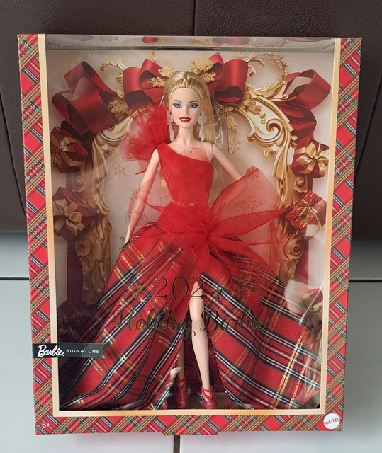 MATTEL Poupée Barbie Signature Noel 2024 pas cher