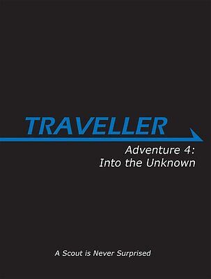 Traveller RPG: Adventure 4 - Into the Unknown MGP3887 $24.99 Value