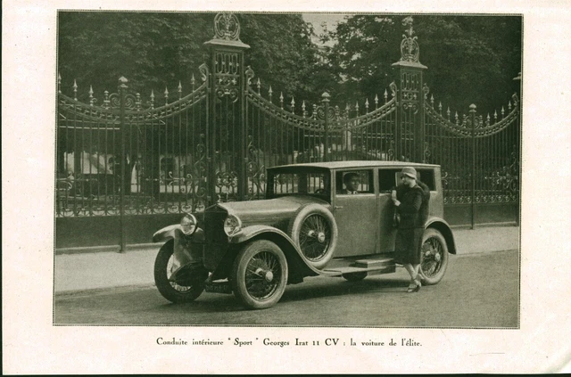 Publicité ancienne voiture automobile Buick 6 Cylindres 1926 issue de magazine