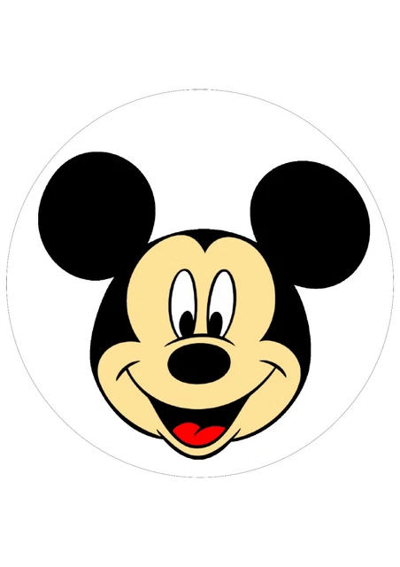 MICKEY MOUSE CAKE Topper | Icing Sheet / Wafer Paper | Edible Print £5.99 - PicClick UK