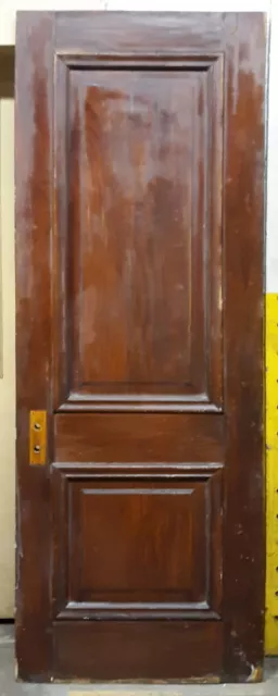 2 avail 30"x84" Antique Vintage Old Salvaged Interior Wood Wooden Doors 2 Panels