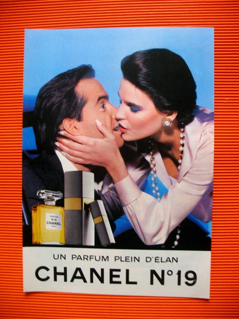 Publicite De Presse Chanel Parfum N° 19 Plein D'elan French Ad 1986