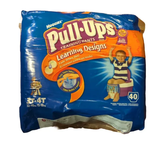 HUGGIES PULL UPS Toy Story SEALED Vtg 2006 Boys 3T-4T Diapers 40