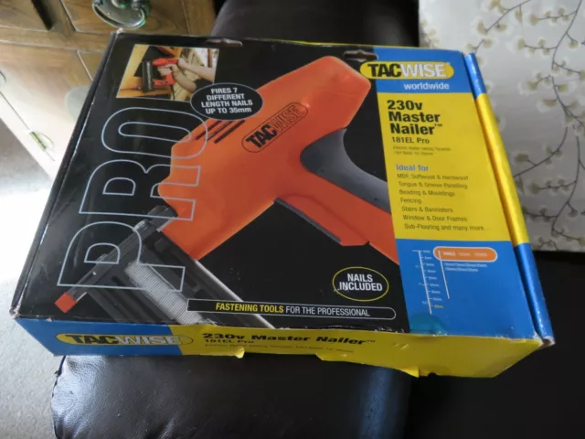 Brad Nailer, NEU MASTER NTC0060 Electric Nail Gun/Staple Gun for DIY  Project ... | eBay
