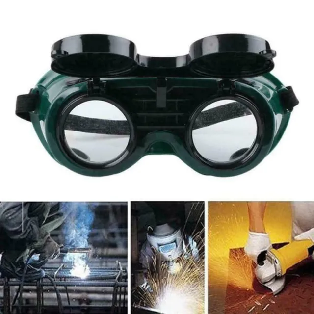 Soudeurs de lentilles rabattables vert foncé de haute qualité pour une protect
