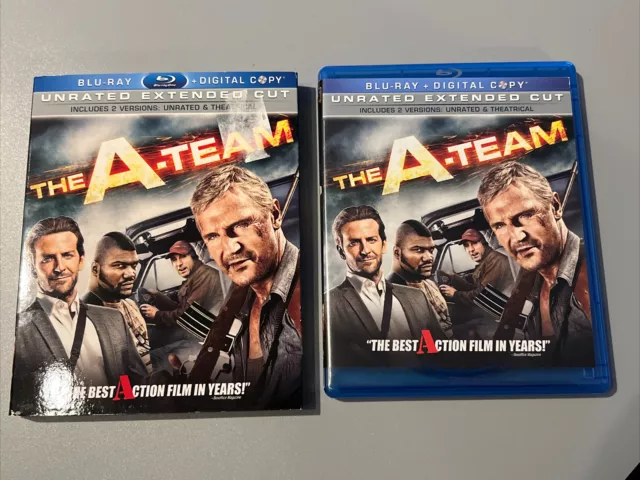 The A-Team (Blu-ray Disc, 2010, 2-Disc Set, Unrated Extended Cut Includes...