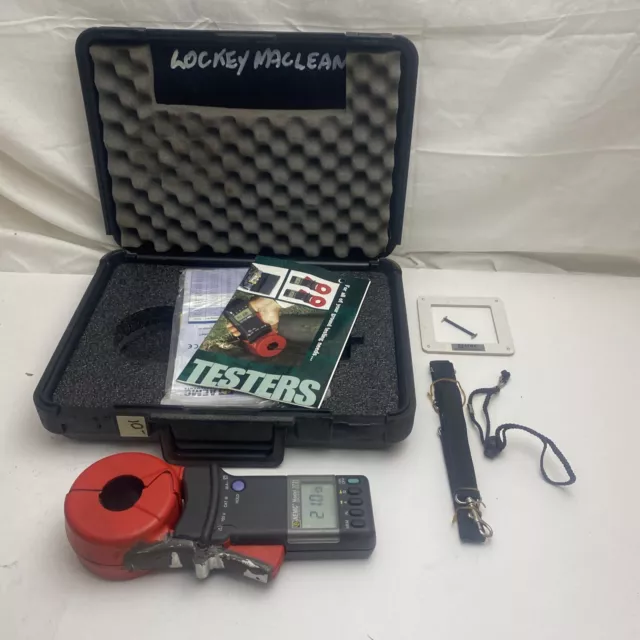 AEMC Instruments 3731 Clamp on Ground Resistance Tester FOR PARTS OR REPAIR