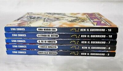 Ken il Guerriero - Star Comics - 1997/1998 - N° 5 - 6 - 7 - 10 - 16 - USATi