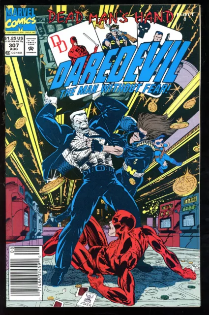 Daredevil #307 1992 Very High Grade Punisher - 25 Cent Combined Shipping